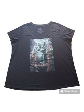 Nwot Marvel Studios WandaVision Polyester Blend Black Graphic T-Shirt - Size 3X